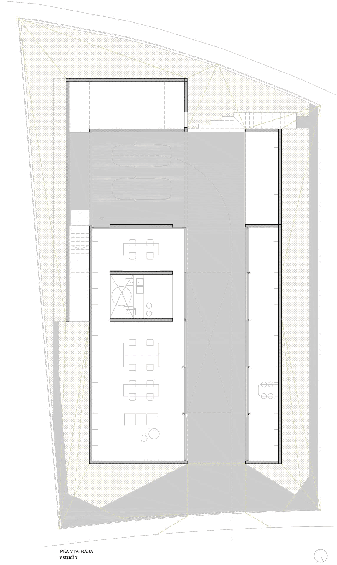 01. CASA ESTUDIO LAM_ PLANTA SÓTANO